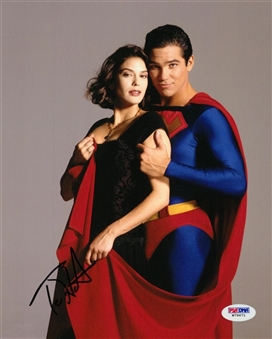 Teri Hatcher Autographed 8x10 "Lois and Clark (Superman)" Color Photograph Pictured with Dean Cain (PSA/DNA)